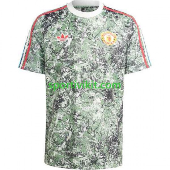 Manchester United Stone Roses Uomo Maglia Prima 2023-2024 Manica Corta Manchester United Stone Roses Uomo Maglia Prima 2023-2024 Manica Corta