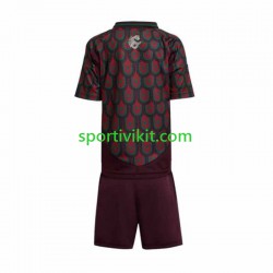Completo da calcio Bambini Messico Copa America Maglia Prima 2024 Manica Corta