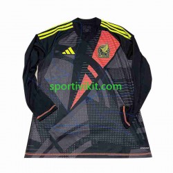 Messico Portiere Copa America Nero Uomo Maglia Prima 2024 Manica Lunga