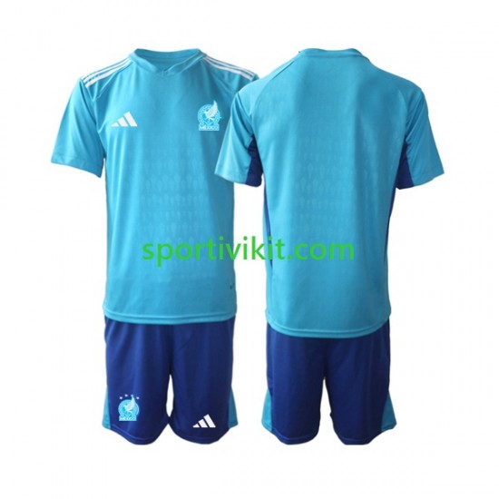 Completo da calcio Bambini Messico Portiere 2022 Maglia Seconda Manica Corta Completo da calcio Bambini Messico Portiere 2022 Maglia Seconda Manica Corta