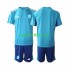 Completo da calcio Bambini Messico Portiere 2022 Maglia Seconda Manica Corta