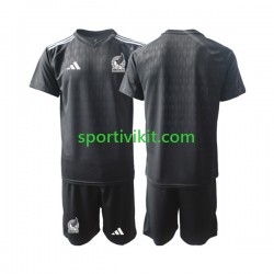 Completo da calcio Bambini Messico Portiere 2022 Maglia Prima Manica Corta
