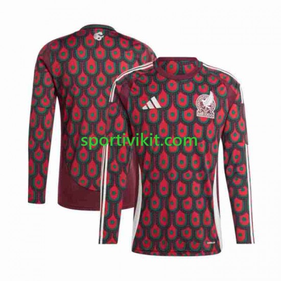 Messico Copa America Uomo Maglia Prima 2024 Manica Lunga