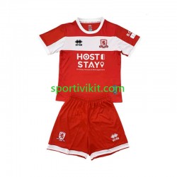 Completo da calcio Bambini Middlesbrough Maglia Prima 2024-2025 Manica Corta