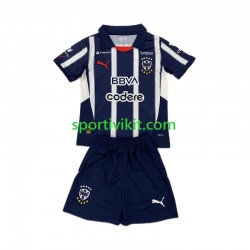 Completo da calcio Bambini Monterrey Maglia Prima 2024-2025 Manica Corta