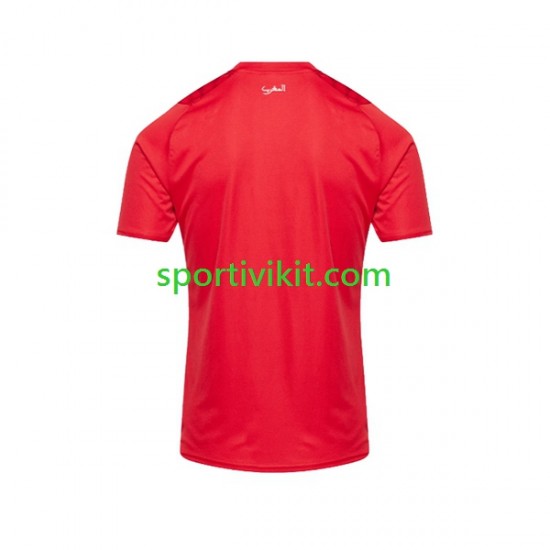Marocco 2023 Uomo Maglia Prima Manica Corta