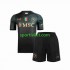 Completo da calcio Bambini Napoli Maglia Terza 2023-2024 Manica Corta