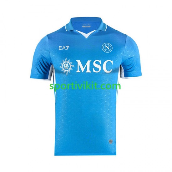 Napoli Uomo Maglia Prima 2024-2025 Manica Corta
