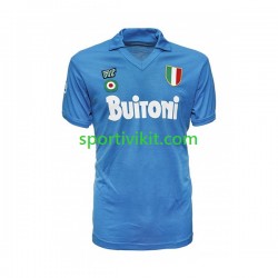 Napoli Retro 1987 1988 Uomo Maglia Prima Manica Corta