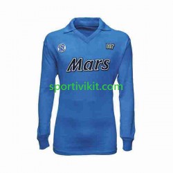 Napoli Retro 1989 1990 Uomo Maglia Prima Manica Lunga