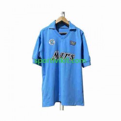 Napoli Retro 1989 1990 Uomo Maglia Prima Manica Corta