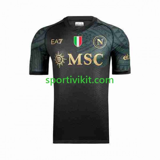 Napoli Uomo Maglia Terza 2023-2024 Manica Corta