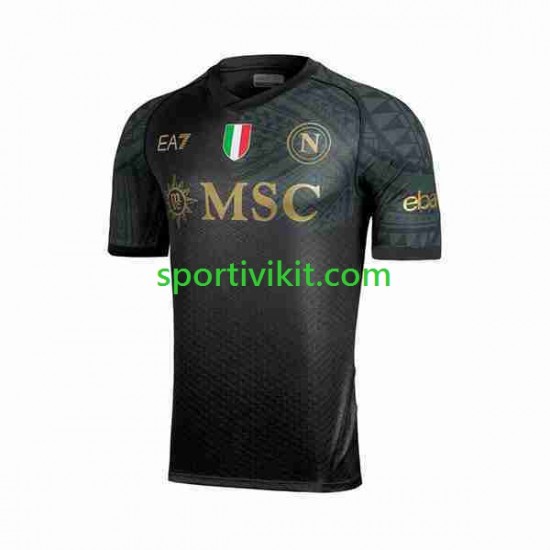 Napoli Uomo Maglia Terza 2023-2024 Manica Corta