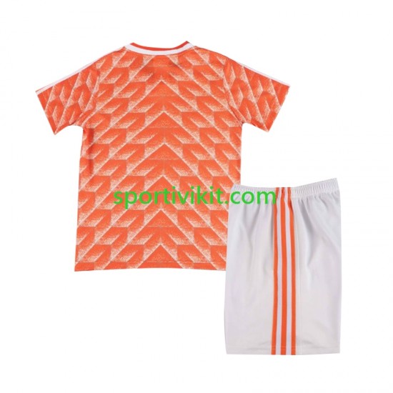 Completo da calcio Bambini Paesi Bassi Retro 1988 Maglia Prima Manica Corta