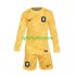 Completo da calcio Bambini Paesi Bassi Portiere Maglia Seconda Euro 2024 Manica Lunga
