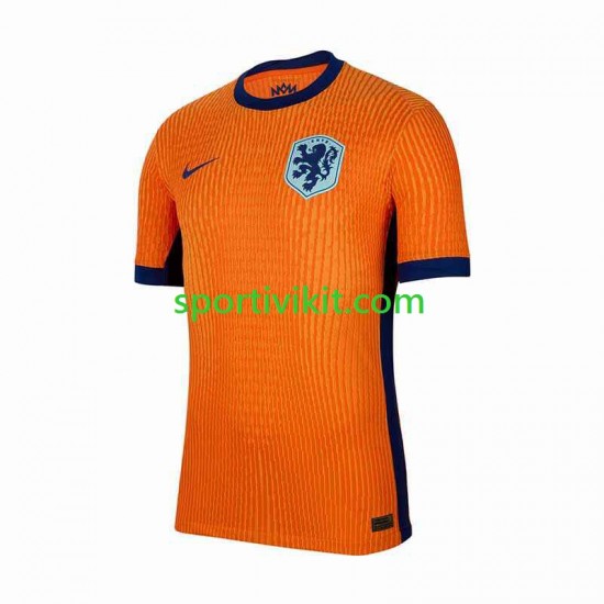 Paesi Bassi Uomo Maglia Prima Euro 2024 Manica Corta