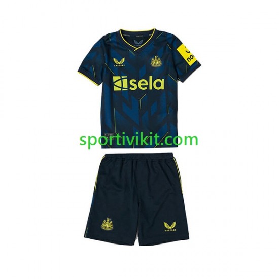 Completo da calcio Bambini Newcastle United Maglia Terza 2023-2024 Manica Corta Completo da calcio Bambini Newcastle United Maglia Terza 2023-2024 Manica Corta