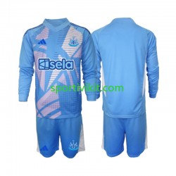 Completo da calcio Bambini Newcastle United Portiere Maglia Seconda 2024-2025 Manica Lunga