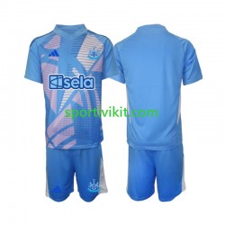 Completo da calcio Bambini Newcastle United Portiere Maglia Seconda 2024-2025 Manica Corta