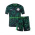 Completo da calcio Bambini Nigeria Maglia Seconda 2024 Manica Corta