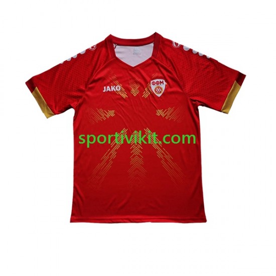 Macedonia del Nord 2023 Uomo Maglia Prima Manica Corta