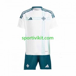 Completo da calcio Bambini Irlanda Northern Maglia Seconda 2024 Manica Corta