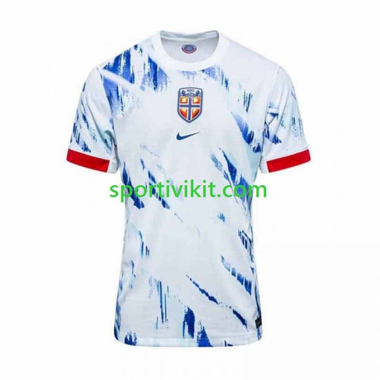 Norvegia Uomo Maglia Seconda 2024 Manica Corta