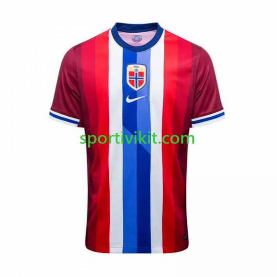 Norvegia Uomo Maglia Prima 2024 Manica Corta