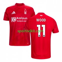 Nottingham Forest Chris Wood 11 Uomo Maglia Prima 2024-2025 Manica Corta