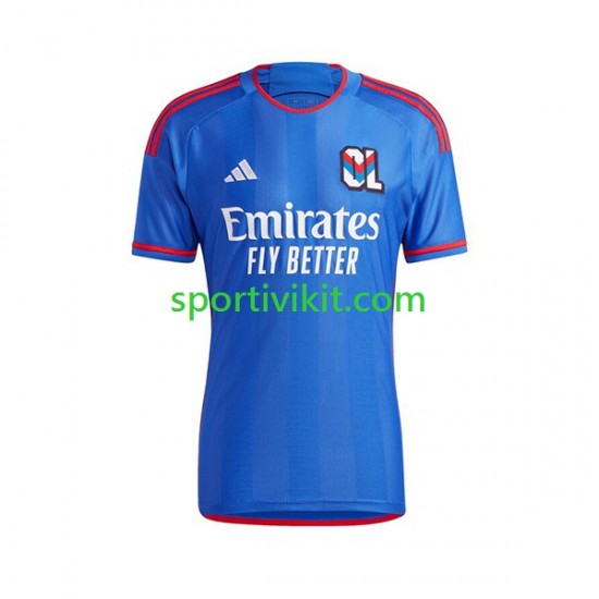 Olympique Lyonnais Uomo Maglia Seconda 2023-2024 Manica Corta