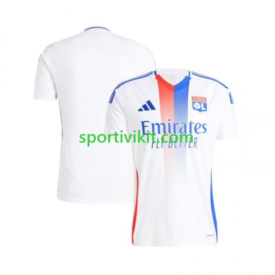 Olympique Lyonnais Bianco Uomo Maglia Prima 2024-2025 Manica Corta Olympique Lyonnais Bianco Uomo Maglia Prima 2024-2025 Manica Corta
