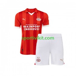 Completo da calcio Bambini PSV Eindhoven Maglia Prima 2023-2024 Manica Corta