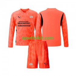 Completo da calcio Bambini PSV Eindhoven Portiere Maglia Prima 2024-2025 Manica Lunga
