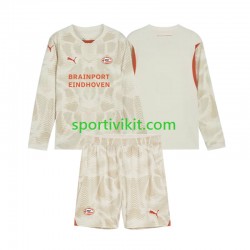 Completo da calcio Bambini PSV Eindhoven Portiere Maglia Terza 2024-2025 Manica Lunga