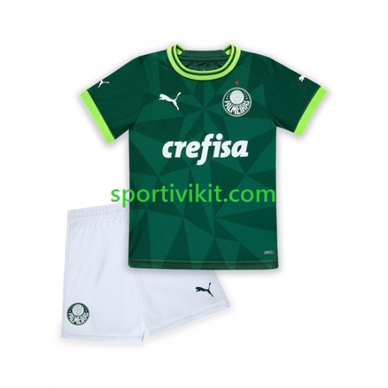 Completo da calcio Bambini Palmeiras Maglia Prima 2023-2024 Manica Corta Completo da calcio Bambini Palmeiras Maglia Prima 2023-2024 Manica Corta