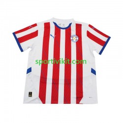 Paraguay Uomo Maglia Prima 2024 Manica Corta