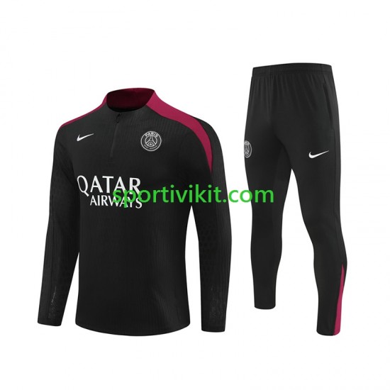 Paris Saint-Germain Nero Completo da allenamento 2024-2025