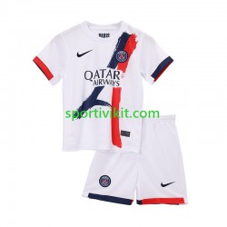Completo da calcio Bambini Paris Saint-Germain Maglia Seconda 2024-2025 Manica Corta