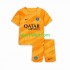 Completo da calcio Bambini Paris Saint-Germain Portiere Maglia Seconda 2023-2024 Manica Corta