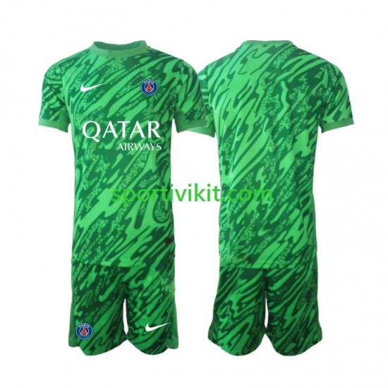Completo da calcio Bambini Paris Saint-Germain Portiere Maglia Seconda 2024-2025 Manica Corta Completo da calcio Bambini Paris Saint-Germain Portiere Maglia Seconda 2024-2025 Manica Corta