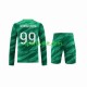 Completo da calcio Bambini Paris Saint-Germain Portiere Donnarumma 99 Maglia Prima 2023-2024 Manica Lunga