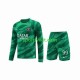 Completo da calcio Bambini Paris Saint-Germain Portiere Donnarumma 99 Maglia Prima 2023-2024 Manica Lunga