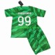 Completo da calcio Bambini Paris Saint-Germain Portiere Donnarumma 99 Maglia Prima 2023-2024 Manica Corta Completo da calcio Bambini Paris Saint-Germain Portiere Donnarumma 99 Maglia Prima 2023-2024 Manica Corta
