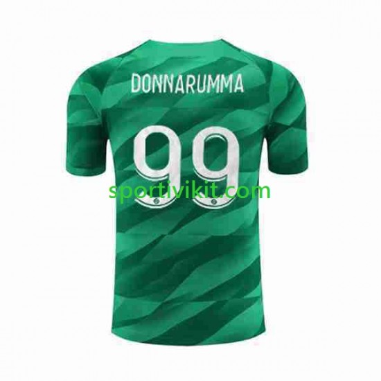Paris Saint-Germain Portiere Donnarumma 99 Uomo Maglia Prima 2023-2024 Manica Corta Paris Saint-Germain Portiere Donnarumma 99 Uomo Maglia Prima 2023-2024 Manica Corta