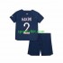 Completo da calcio Bambini Paris Saint-Germain Hakimi 2 Maglia Prima 2023-2024 Manica Corta