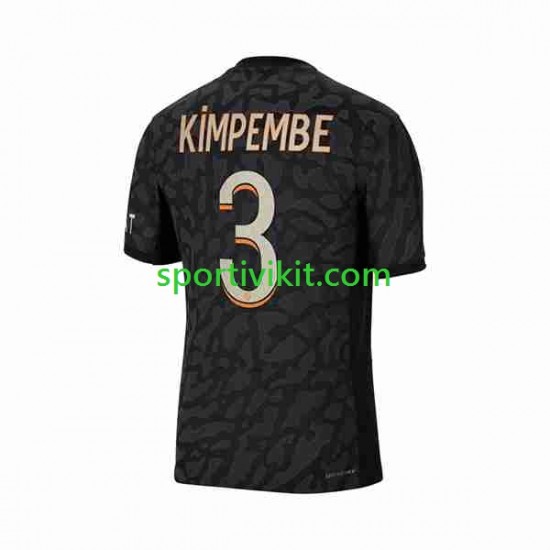 Paris Saint-Germain Kimpembe 3 Uomo Maglia Terza 2023-2024 Manica Corta Paris Saint-Germain Kimpembe 3 Uomo Maglia Terza 2023-2024 Manica Corta