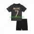 Completo da calcio Bambini Paris Saint-Germain Mbappé Kylian 7 Maglia Terza 2023-2024 Manica Corta