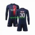 Completo da calcio Bambini Paris Saint-Germain Lionel Messi 30 Maglia Prima 2023-2024 Manica Lunga