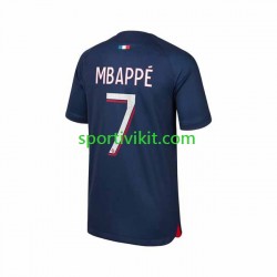 Paris Saint-Germain Mbappé 7 Uomo Maglia Prima 2023-2024 Manica Corta