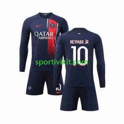 Completo da calcio Bambini Paris Saint-Germain Neymar Jr 10 Maglia Prima 2023-2024 Manica Lunga